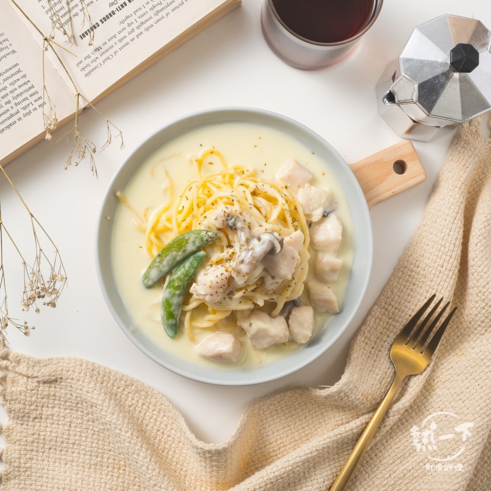 白醬雞肉(一人份無麵) - 熱一下即食料理