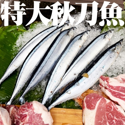 特大秋刀魚3尾/包 [E087]